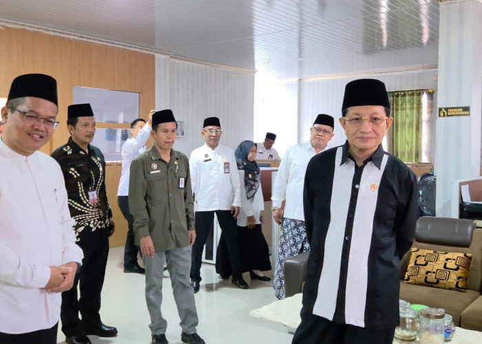 Tinjau Kankemenag Purbalingga, Menag Nasaruddin Umar Teken Dukungan Laboratorium Pelayanan Prima