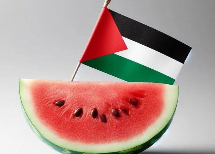 Makna dan Arti Buah Semangka yang Menjadi Simbol Perjuangan Rakyat Palestina