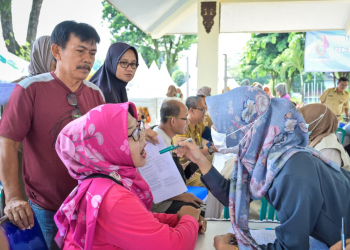 Deteksi Dini Penyakit, Layanan Kesehatan Gratis Jadi Magnet di Hari Jadi Banjarnegara