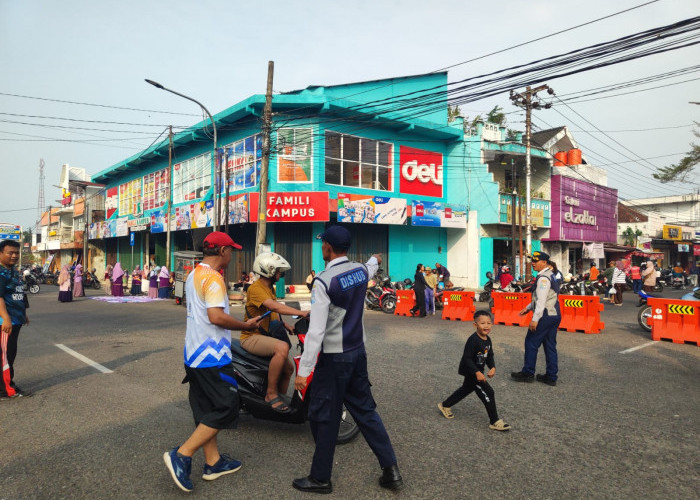 Banyak Kendaraan Masuk Area CFD Alun-alun, Dishub Purbalingga Tegaskan Aturan Steril 06.00–09.00 WIB