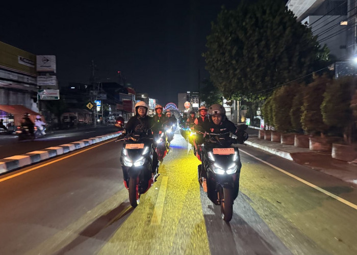 Astra Motor Yogyakarta Gelar Honda Vario 160 Evo Night Ride, Padukan Riding dan Gaya Hidup