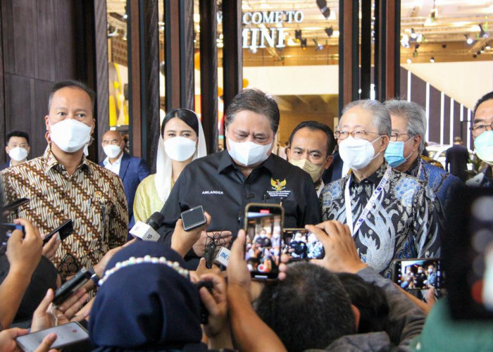 Buka GIIAS 2022, Airlangga: Insentif Pemerintah Disambut Positif Lewat Mobil Listrik