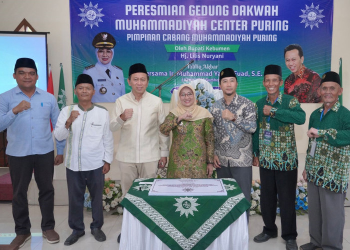 Bupati Resmikan Gedung Dakwah Muhammadiyah PCM Puring