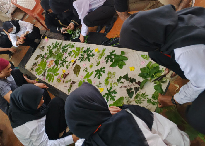 WBP Cilacap Olah Bahan Alam Jadi Produk Batik Ecoprint Bernilai Ekonomi