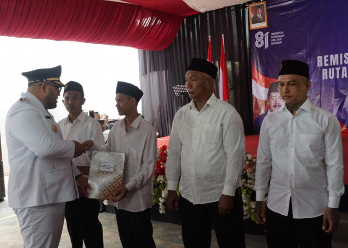 101 Warga Binaan Rutan Purbalingga Terima Remisi Kemerdekaan, Enam Narapidana Langsung Bebas