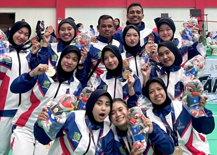 Sepak Takraw Putri Sumbang Medali Pertama Banjarnegara di Porprov Jateng 2026