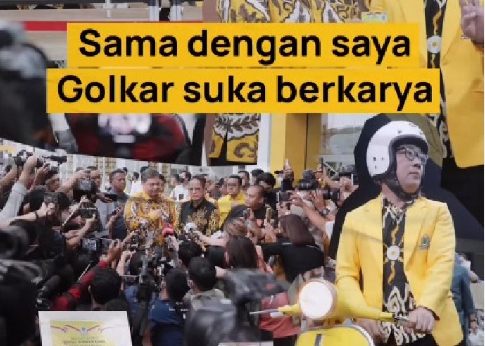 Tunjukan Vespa Kuning, Ridwan Kamil Ke Partai Golkar, Ini Postingan Lengkap Instagramnya