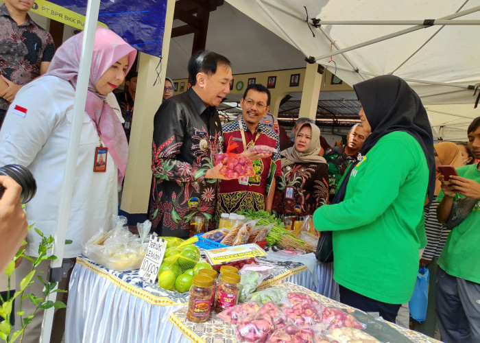 Dinpertan KP Kabupaten Banyumas Adakan Gerakan Pangan Murah Serentak