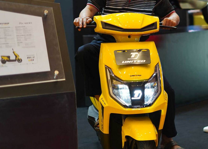 Spesifikasi Motor Listrik United MX1200, Sekali Cas Bisa Tempuh Sampai 60 KM