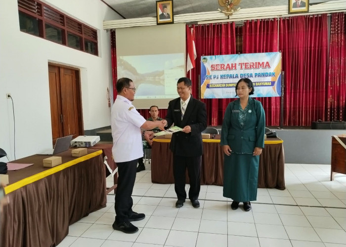 Pandak Banyumas Kini Punya Pj Kepala Desa, Rudi Dwi Hartono Gantikan Abbas Wahyudi 