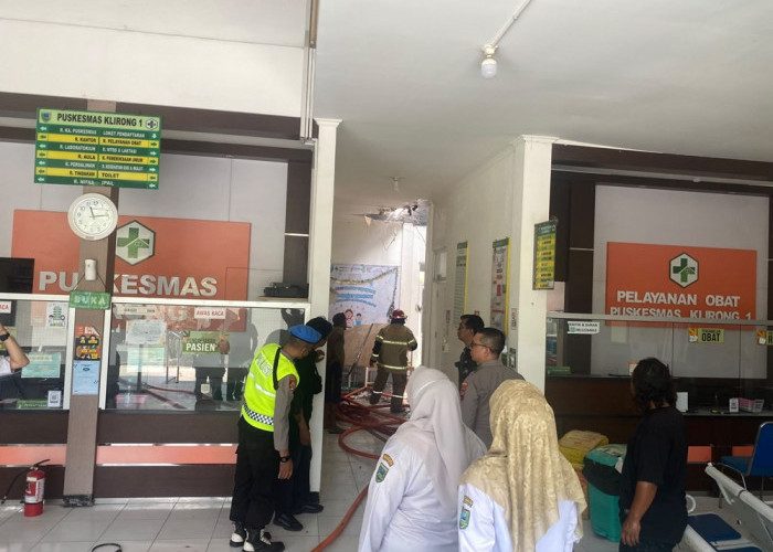 Polisi Ungkap Penyebab Kebakaran Puskesmas 1 Klirong