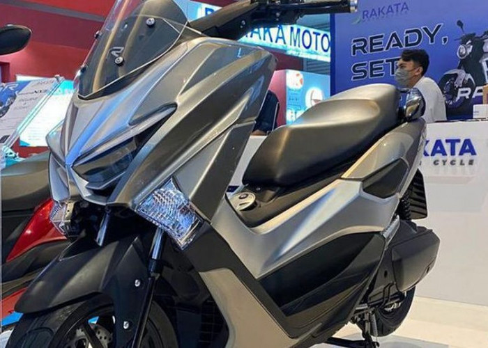 Motor Listrik RAKATA NX3 Tampil Gagah dan Sporty Mirip Yamaha NMax, Ini Spesifikasinya 