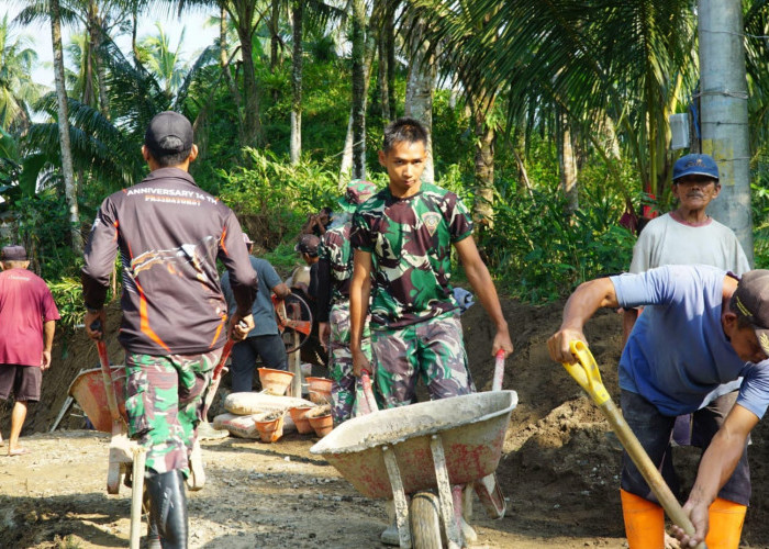 TMMD ke-128 Kodim Purbalingga Hampir Rampung, Mayoritas Infrastruktur Desa Krangean Selesai