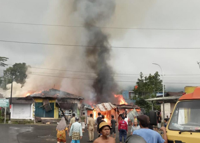 Kerugian Kebakaran di Desa Krangean Kertanegara Capai Rp 300 Juta