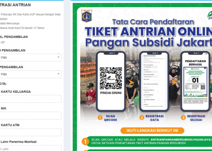 Daftar Antrean KJP Sembako Pasar Jaya September 2025, Ini Link dan Panduannya