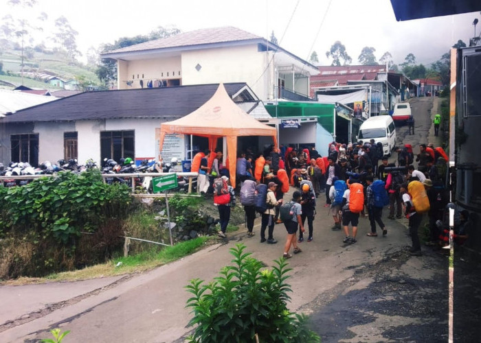 Pendakian Agustusan Gunung Slamet Mulai Ramai, Ini Jumlahnya 