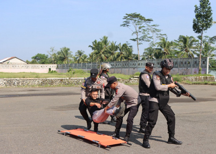92 Personel Polisi Ikuti Latihan Raimas, Antisipasi Kerawanan di Banjarnegara