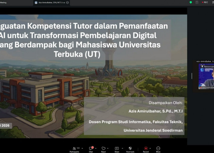 Tutor UT Purwokerto Didorong Manfaatkan AI secara Bijak dalam Pembelajaran