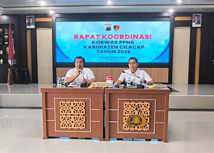 Polresta Cilacap Gelar Rakor dan Bintek PPNS, Perkuat Sinergi Penegakan Hukum