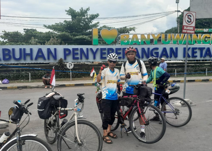 Yang Tua Yang Bertenaga, Gowes Dari Kota Satria Sampai Pulau Dewata