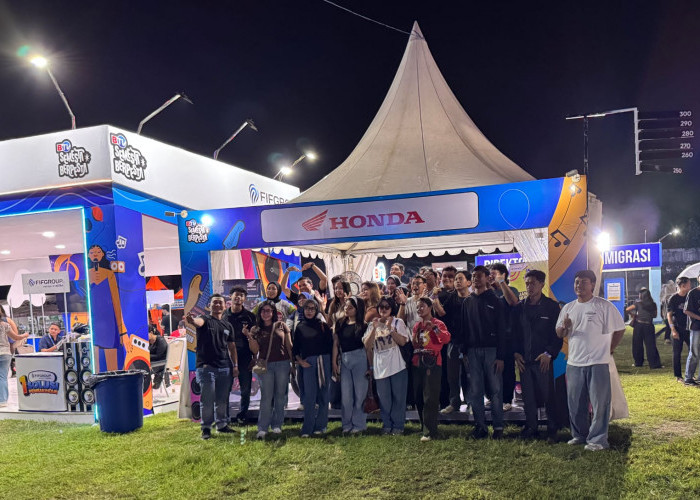 Astra Motor Yogyakarta Bareng Komunitas Honda Genio Yogya, Tunjukkan Gaya Gen Kalcer Lewat Kopdar Konser