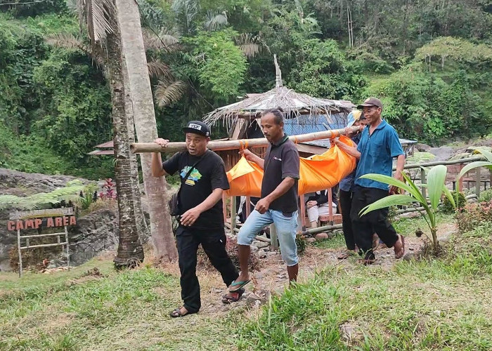 Survei Lokasi, Dua Mahasiswa Tenggelam di Komplek Wisata Damar Payung Sumbang