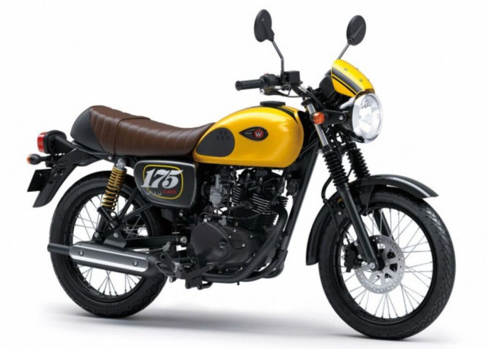 Motor Kawasaki W175 Bawa Nilai Desain Klasik Nyentrik , Intip Detail Spesifikasi dan Harga di Sini!