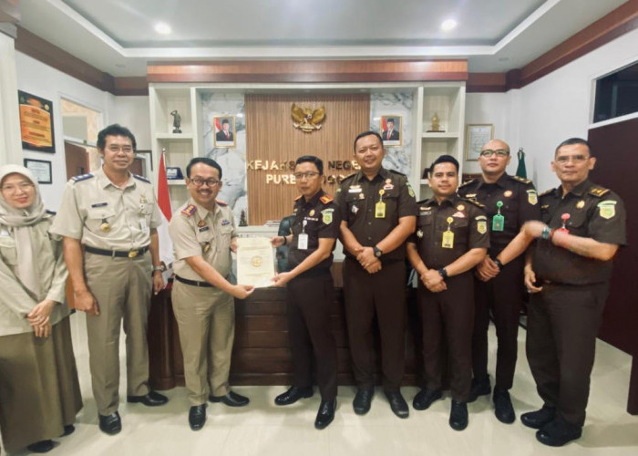 Nol Tunggakan, Kantor BPN Purbalingga Serahkan Sertifikat HP Rupbasan kepada Kejari Purbalingga