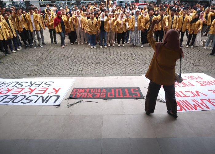 Mahasiswa Fisip Unsoed Tuntut Penyelesaian Kasus Kekerasan Seksual