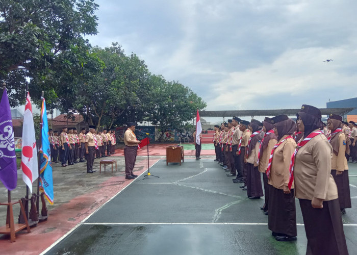 Agus Nur Hadie Lantik  Gudep Pramuka di PKBM