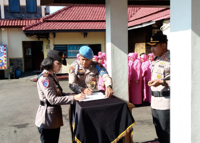 Jabatan Kasatlantas Berganti, Satlantas Polres Purbalingga Kembali Dipimpin Polwan