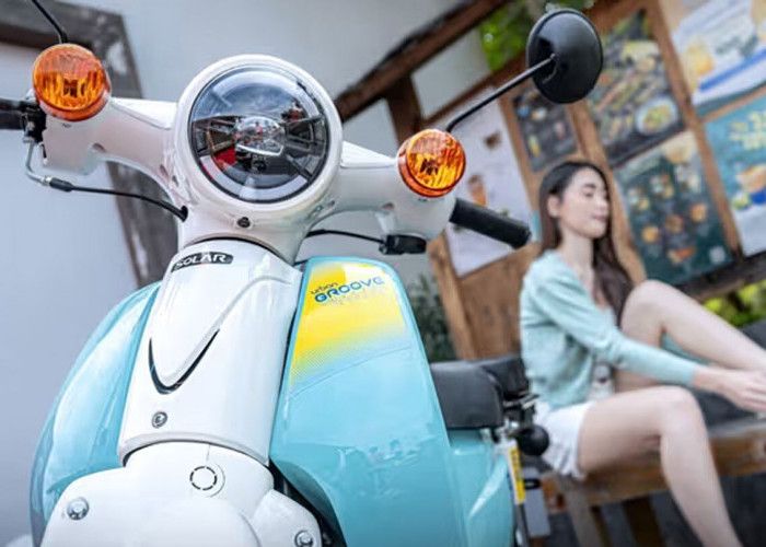 Retro Banget! Solar Groove Urban 125 CBS Bikin Honda Super Cub Minder, Harga Rp 20 Jutaan