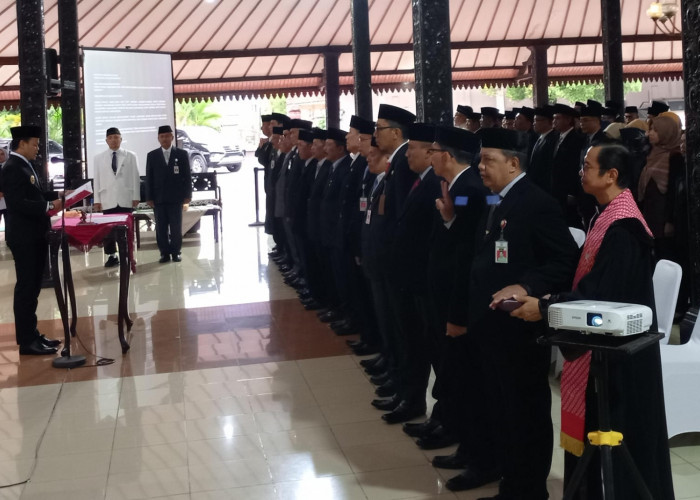 Bupati Lantik 16 Pejabat Eselon II di Lingkungan Pemkab Purbalingga