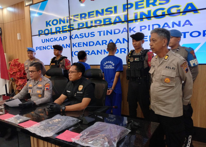 Spesialis Pencuri Sepeda Motor Jamaah Masjid Ditangkap Satreskrim Polres Purbalingga, Beraksi di 25 Lokasi