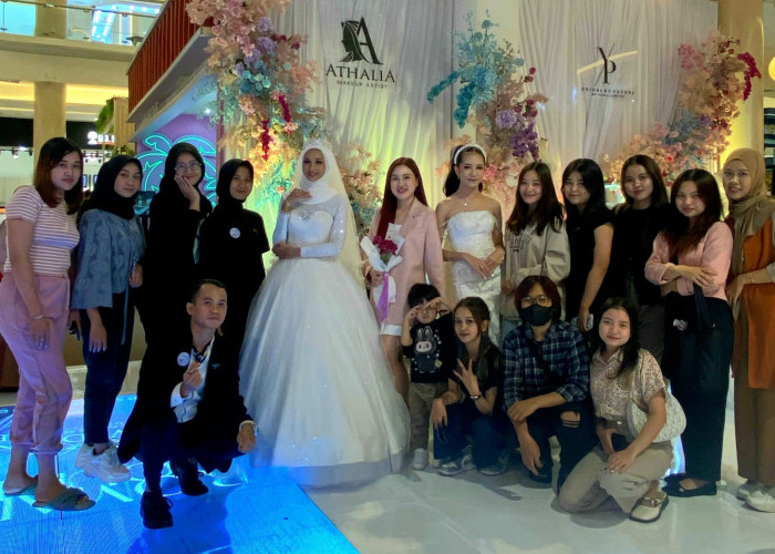 Athalia Sulap Wajah dan Kuku Jadi Cantik dengan Beragam Promo di Purwokerto Wedding Expo 2024