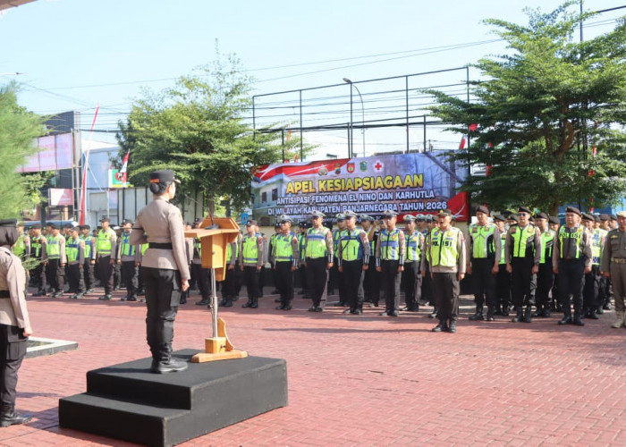 El Nino Menguat, Polres Banjarnegara Perkuat Kesiapsiagaan Cegah Karhutla