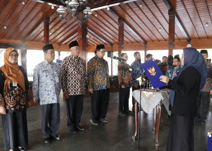 Lima Pejabat Eselon II Banjarnegara Bergeser, Ini Daftar Jabatan Barunya