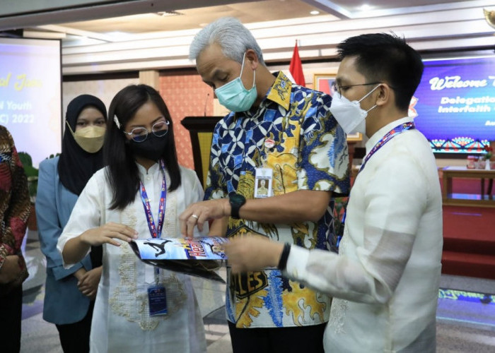Belajar Moderasi Beragama, Pemuda lintas Agama ASEAN Temui Ganjar Pranowo