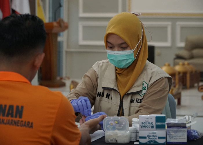 145 Warga Binaan Rutan Banjarnegara Jalani Cek Kesehatan Gratis, Deteksi Penyakit Sejak Dini