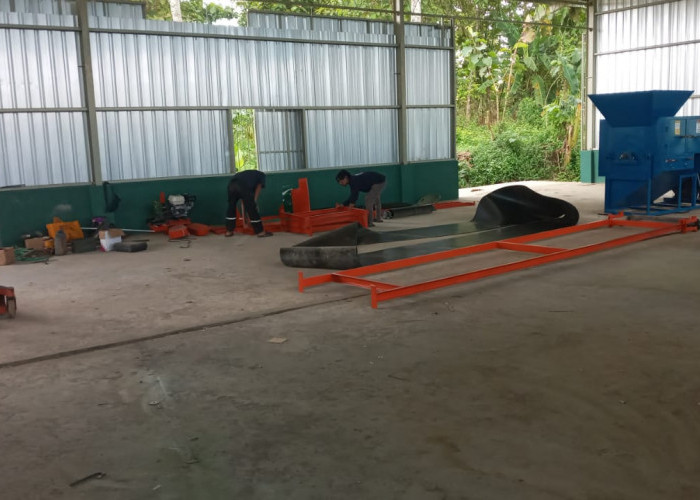 Operasional TPS3R Pangebatan Tunggu Setting Mesin