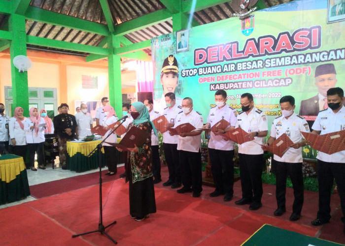 Deklarasikan sebagai Kabupaten ODF, Cilacap telah bebas dari BABS
