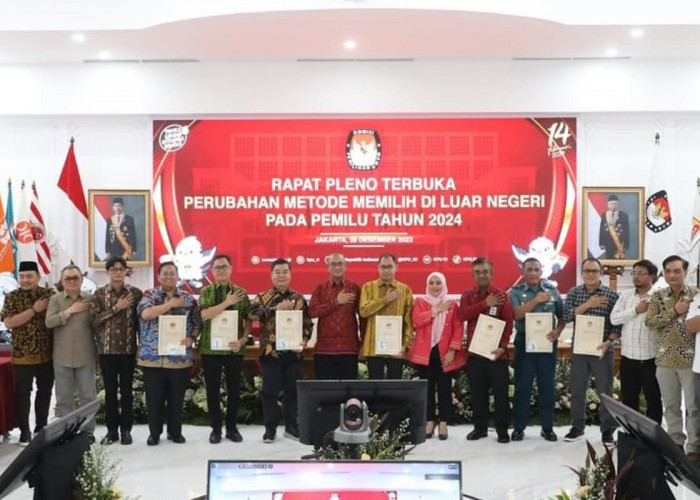 KPU Ubah Metode Pemilihan Suara Pemilu 2024 Bagi Warga Indonesia di Luar Negeri