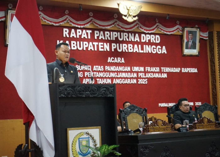 Jawab Fraksi DPRD, Bupati Purbalingga Sebut SILPA Rp 103,7 Miliar Akan Difokuskan untuk Perbaikan Jalan