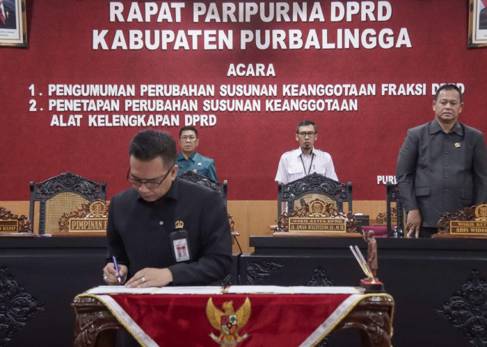 Alat Kelengkapan DPRD Purbalingga Resmi Diubah, Ini Daftar Ketua dan Pimpinan Komisi Terbaru