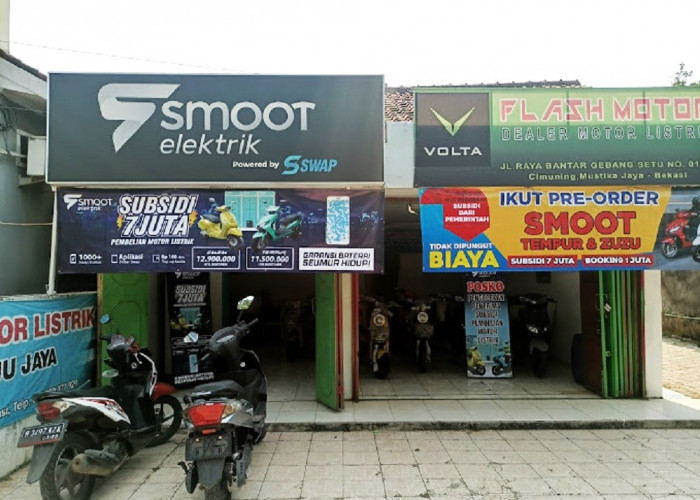Daftar Dealer Motor Listrik Smoot di Jawa Barat Lengkap, Wajib Tahu!