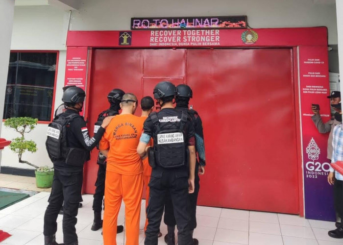 Dua Napi Terorisme Dipindahkan ke Lapas Batu Nusakambangan 