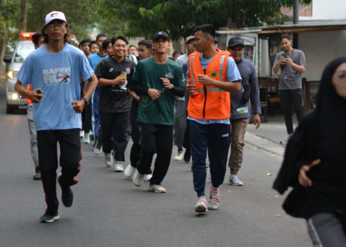 Remaja Masjid di Purwokerto Gelar Lari 2,5 Kilometer