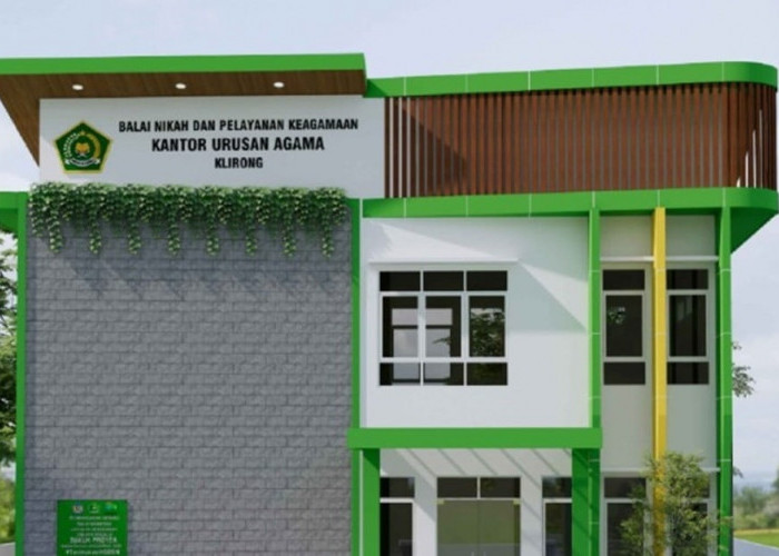 KUA Klirong Bangun Gedung Balai Nikah Baru