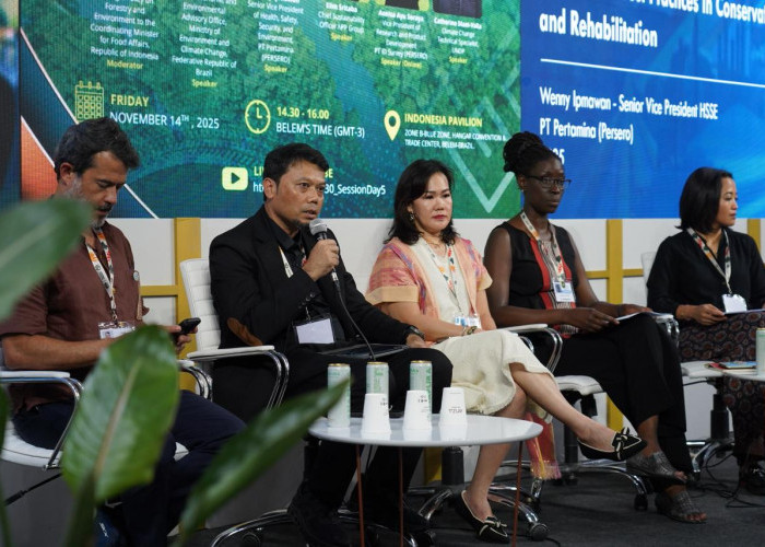 DI COP30 Brasil, Pertamina Paparkan Upaya Pelestarian Lingkungan dan Keanekaragaman Hayati Nusantara