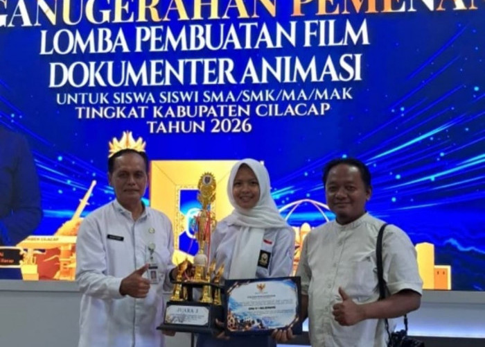 Tim Film Dokumenter SMAN 1 Majenang Raih Prestasi di Lomba Pembuatan Film Dokumenter Animasi
